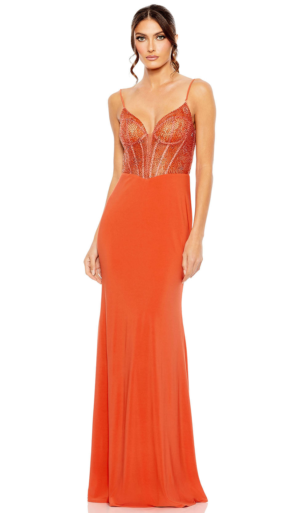 Mac Duggal 50709 Orange
