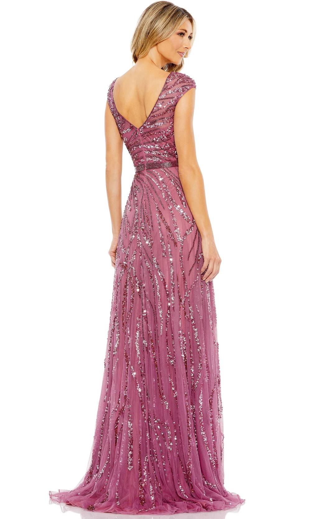 Mac Duggal 5445 Plum