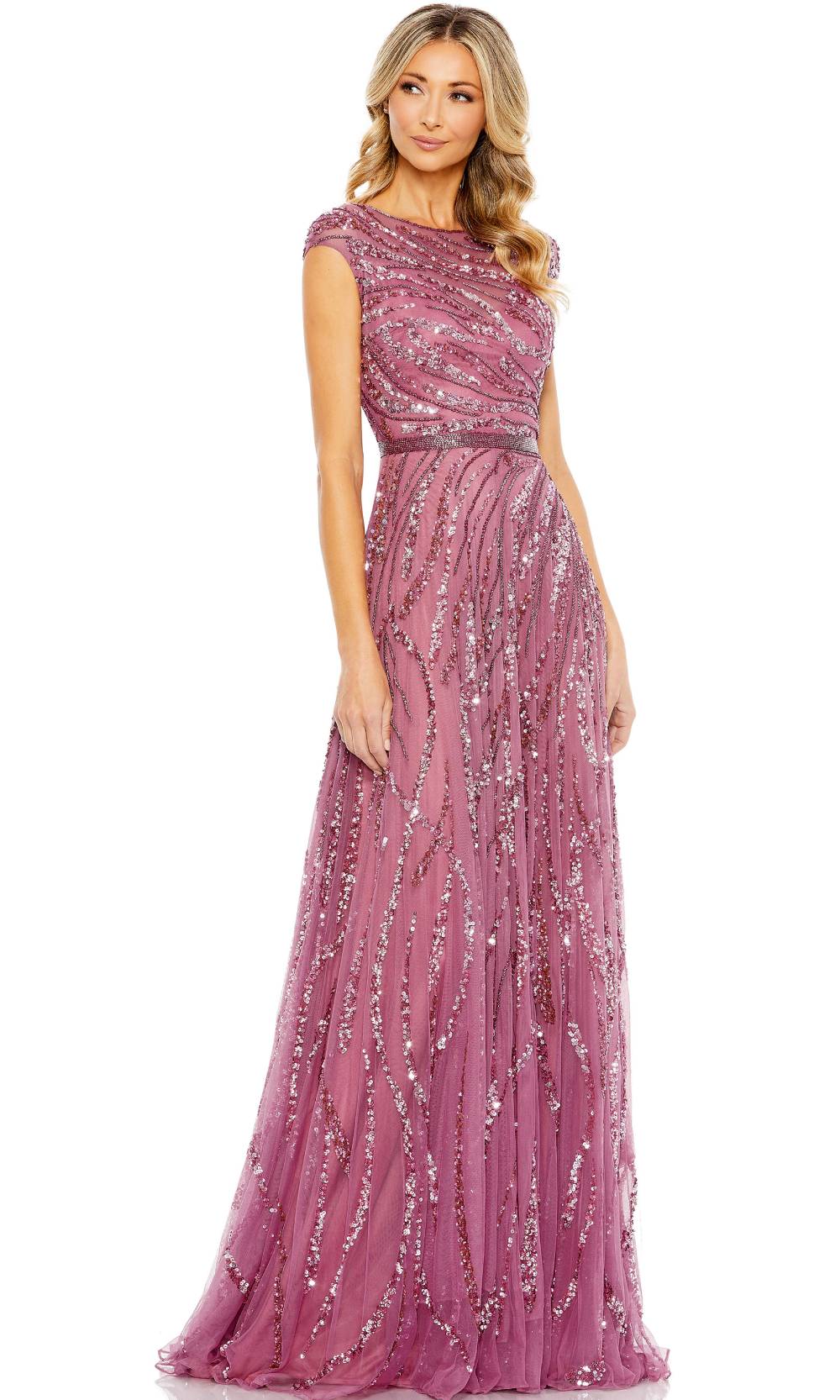 Mac Duggal 5445 Plum