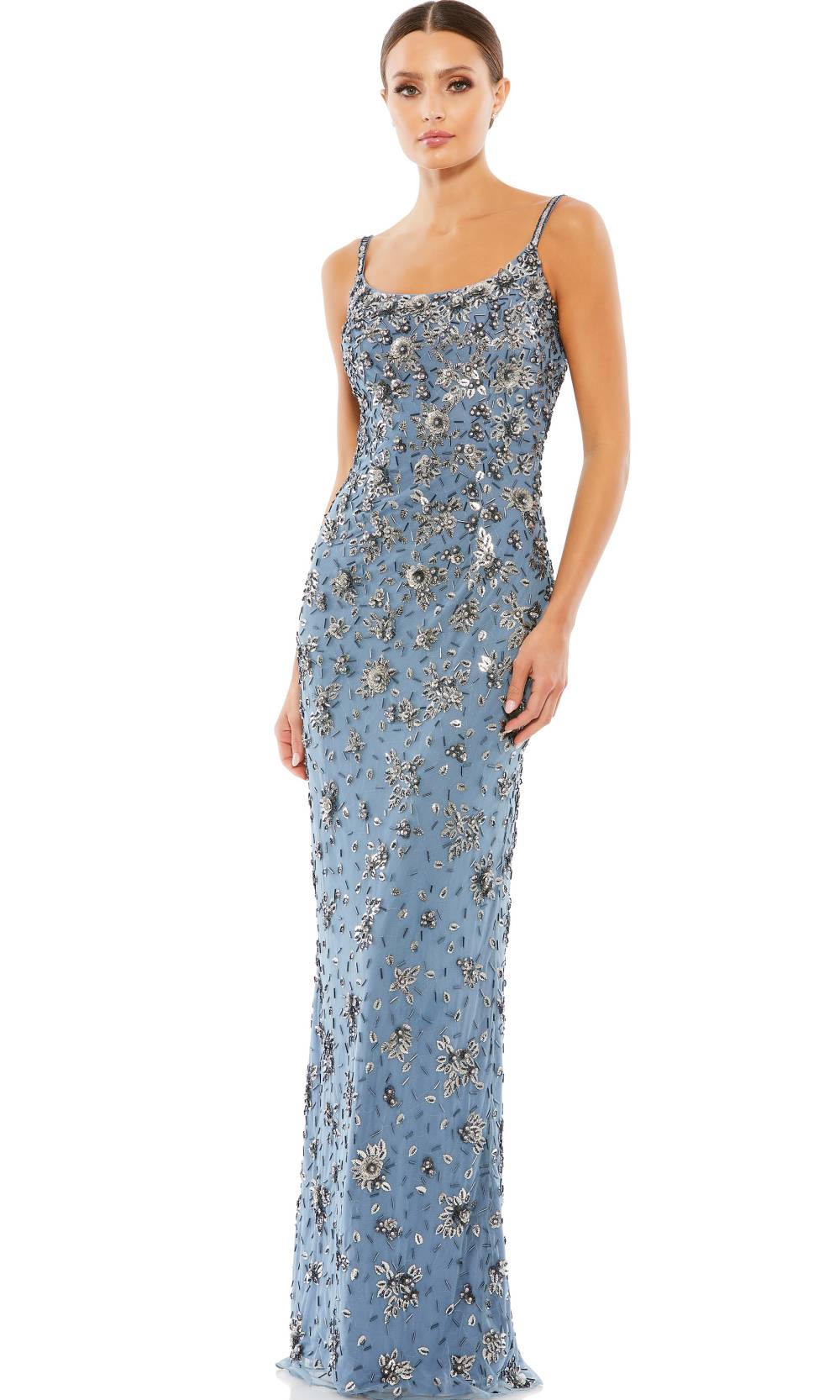 Mac Duggal 5477 Slate Grey