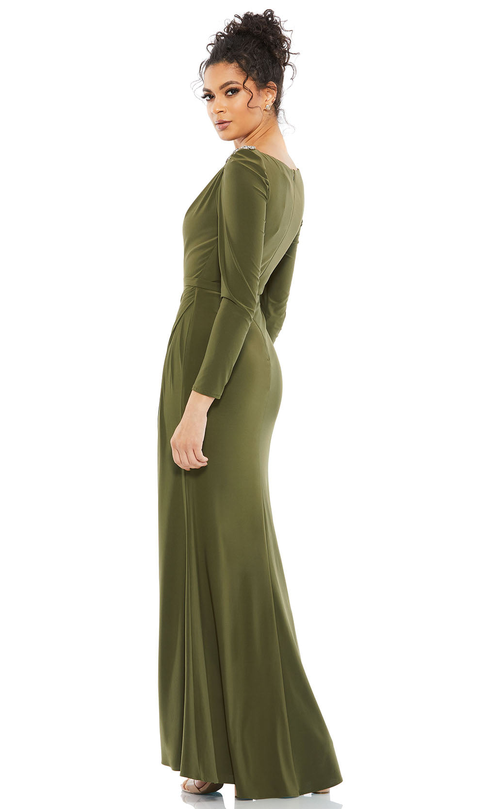Mac Duggal 55695 Olive