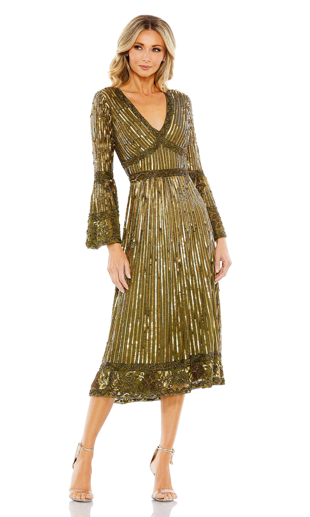 Mac Duggal 5591 Light Olive