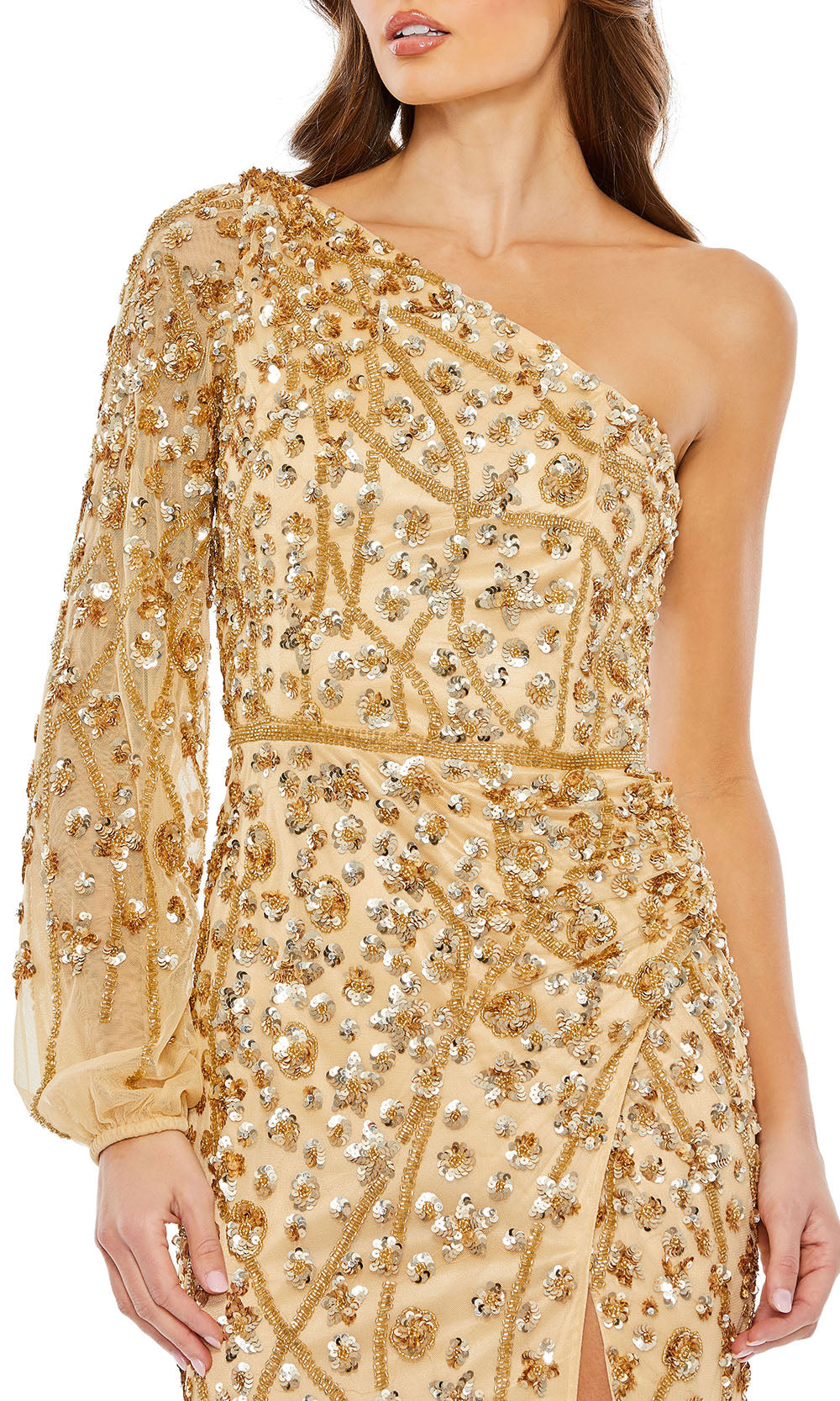 Mac Duggal 5659 Gold