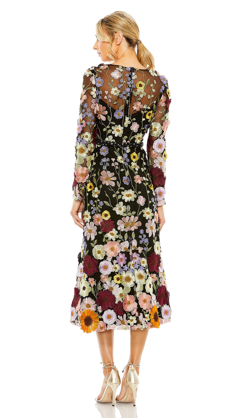 Mac Duggal 68462 Black Multi