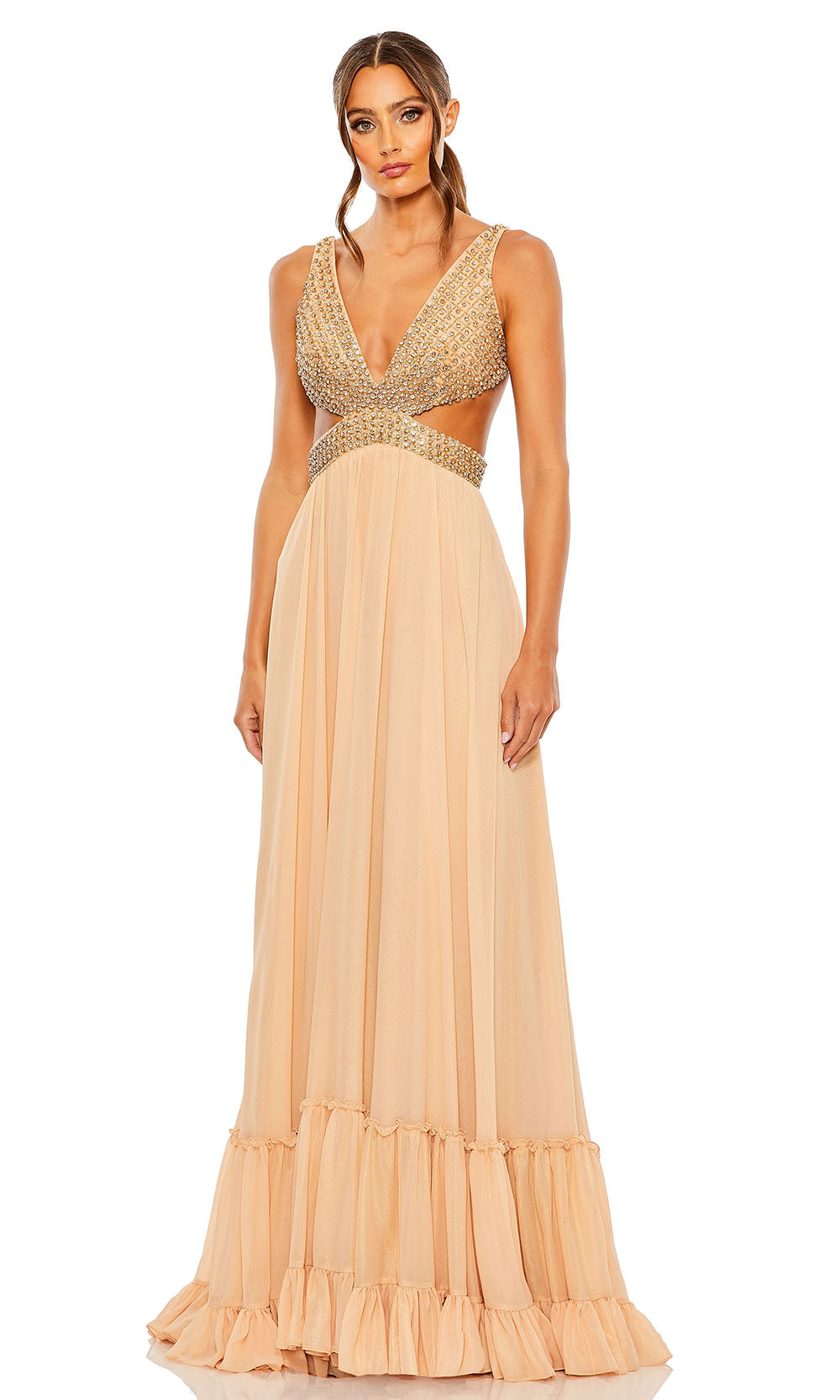 Mac Duggal 68465 Gold