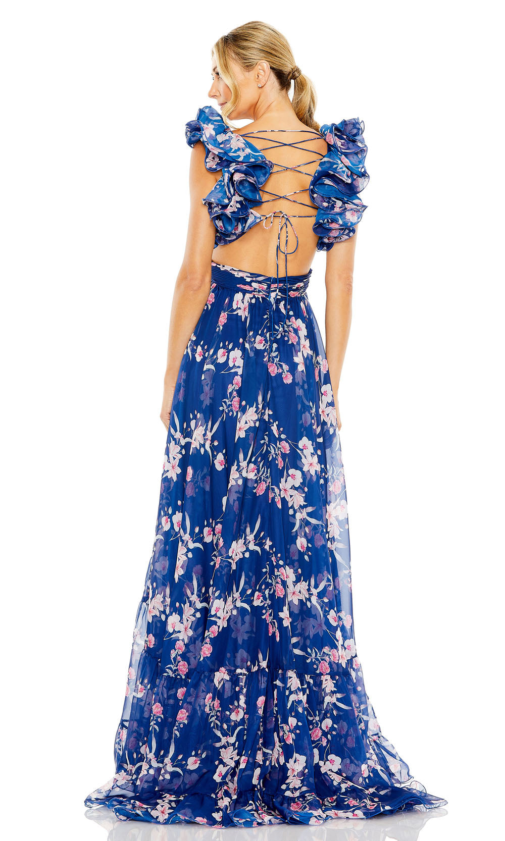 Mac Duggal 68520 Blue Mluti