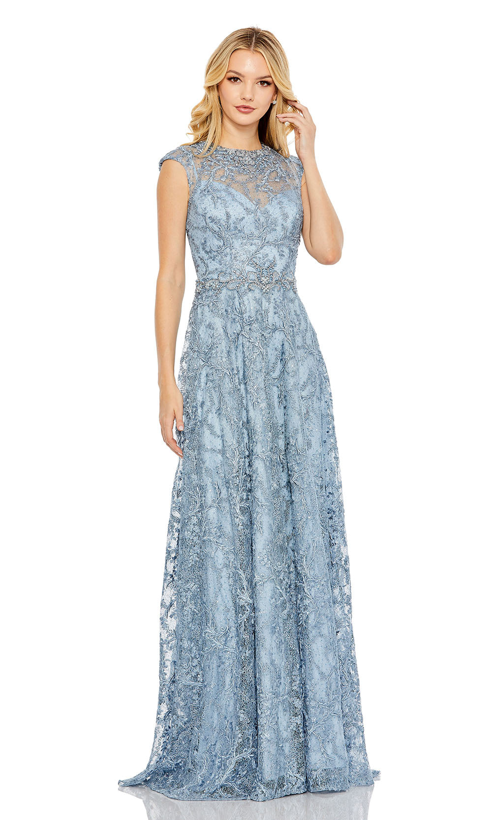 Mac Duggal 79430 Slate Blue