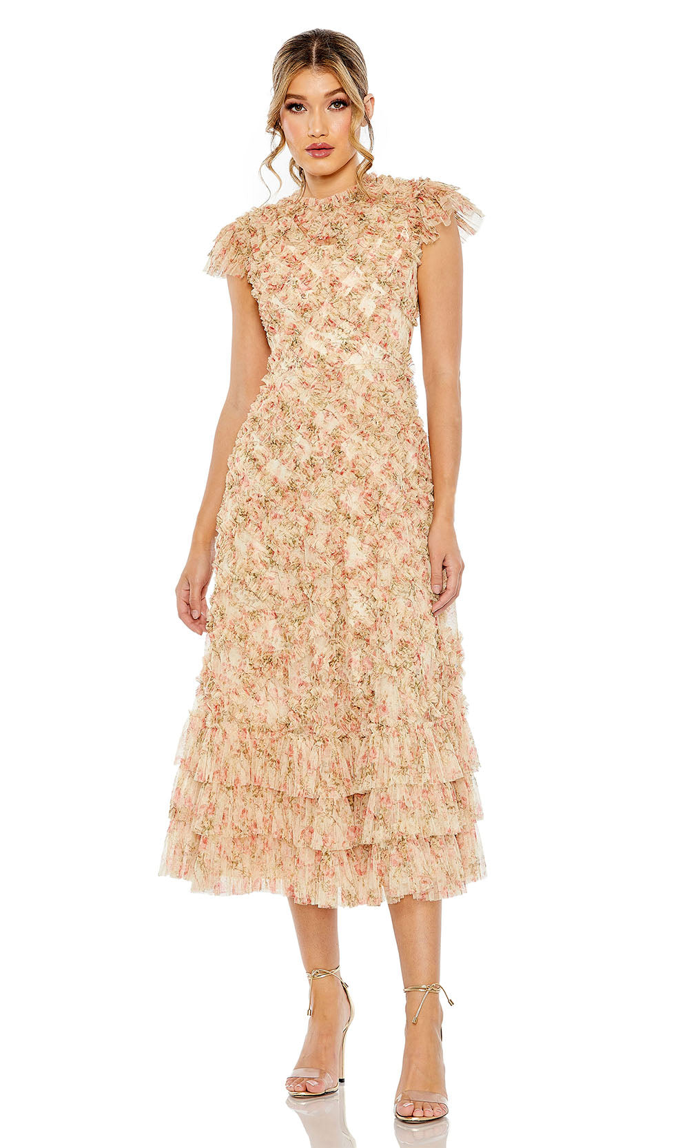 Mac Duggal 8060 Beige Nude