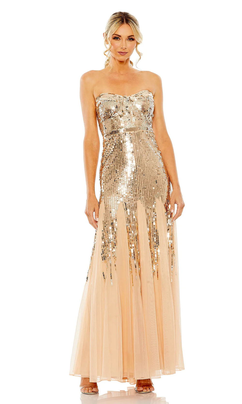 Mac Duggal 93959 Rose Gold