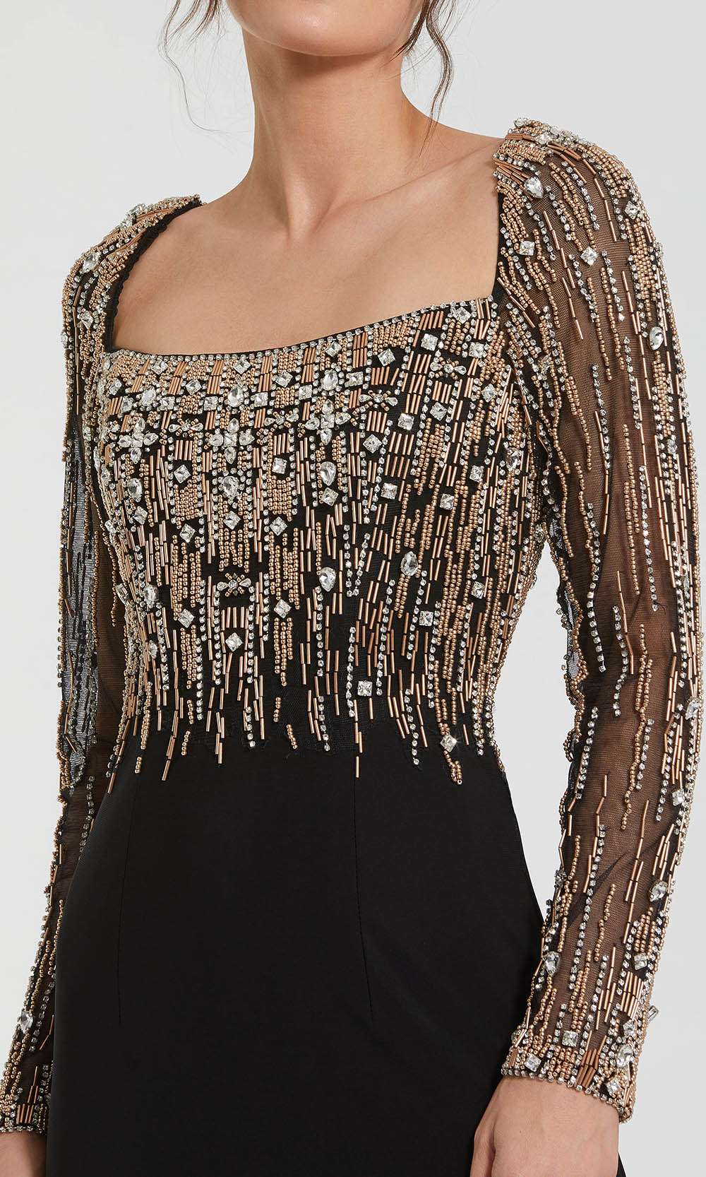 Mac Duggal 2256 Black Gold