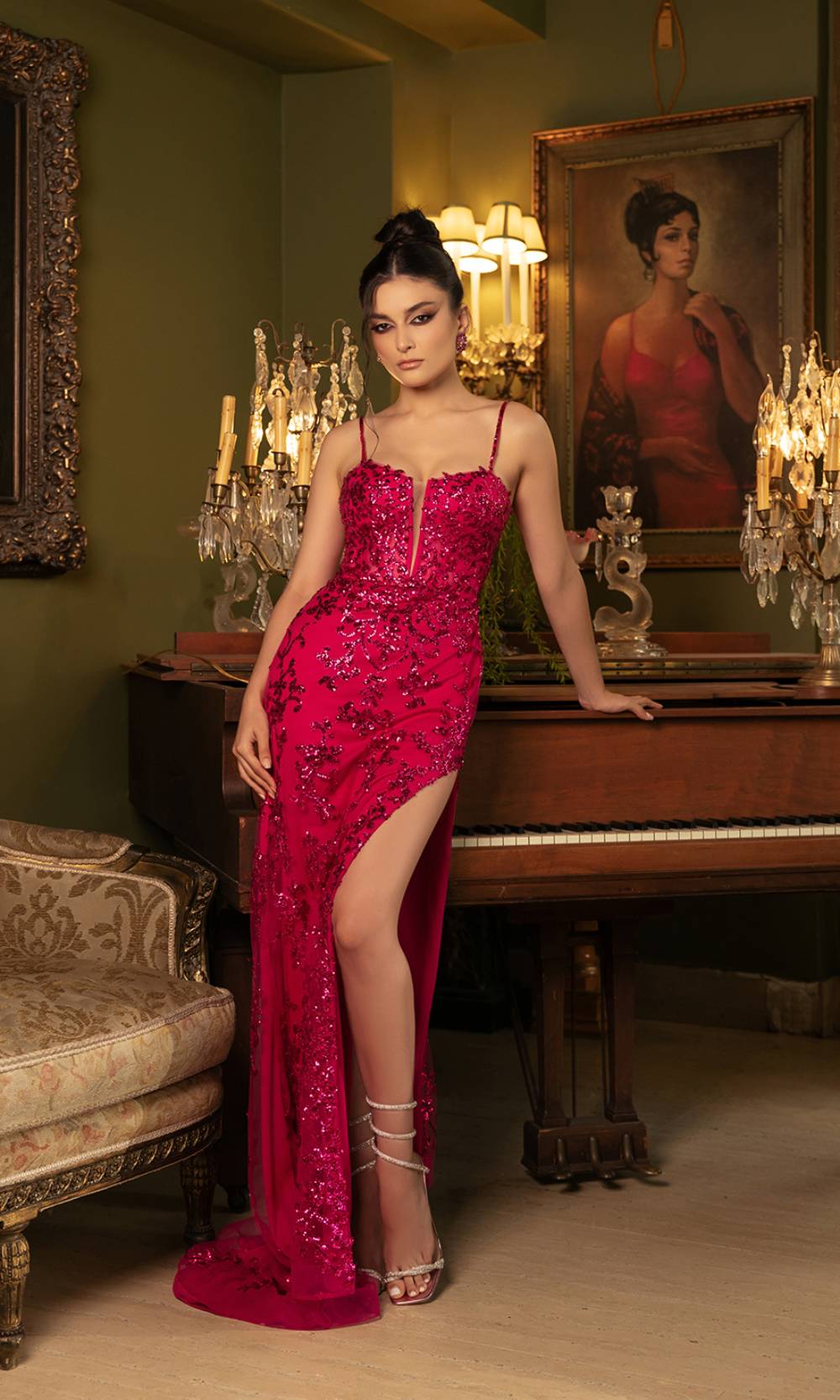 May Queen MQ2118 Fuchsia