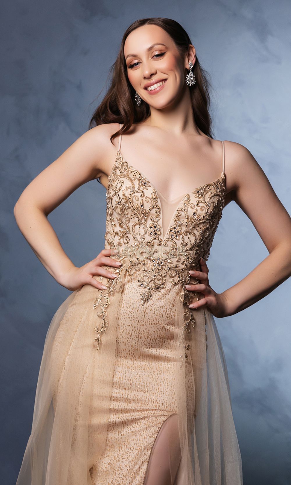 May Queen MQ2125 Champagne