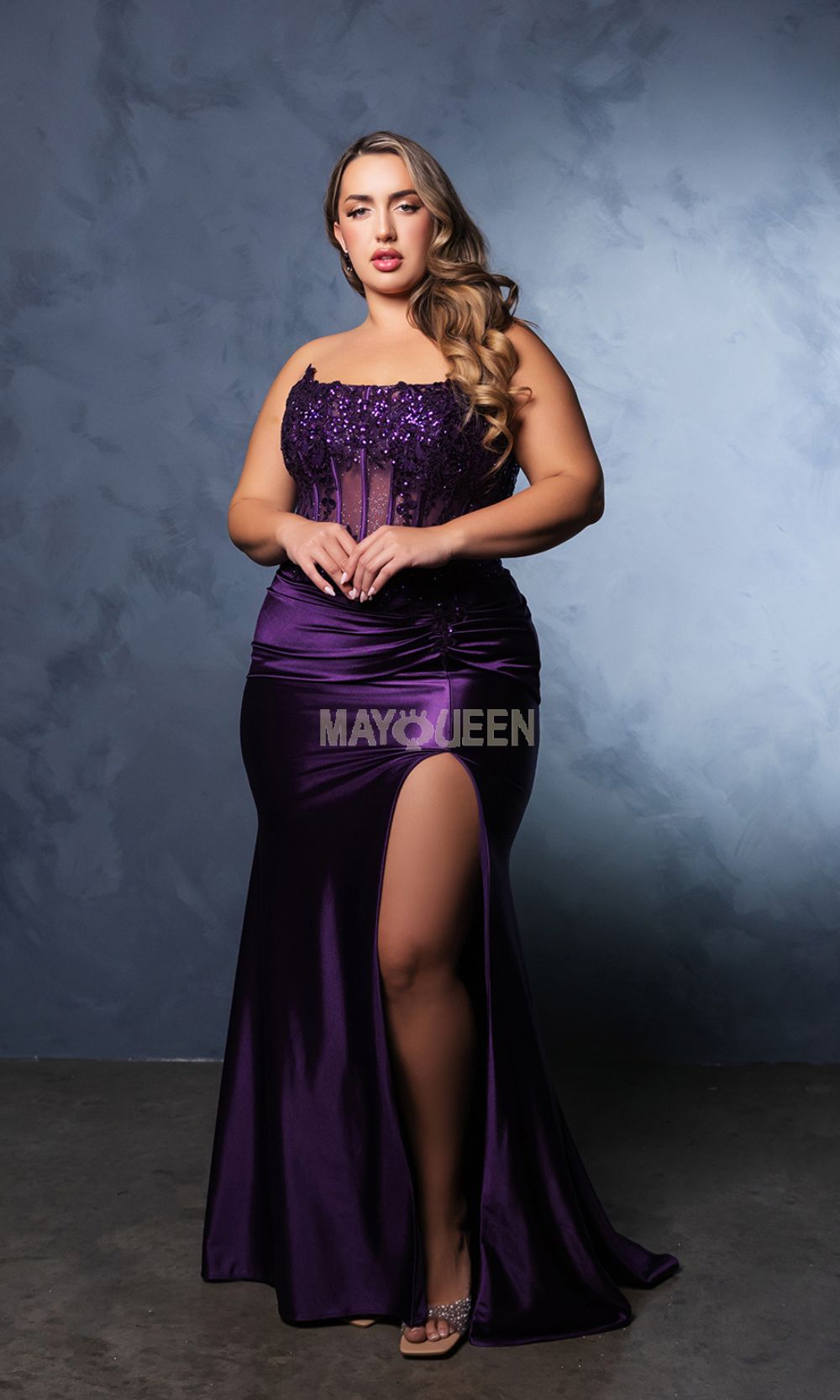 May Queen MQ2140 Eggplant