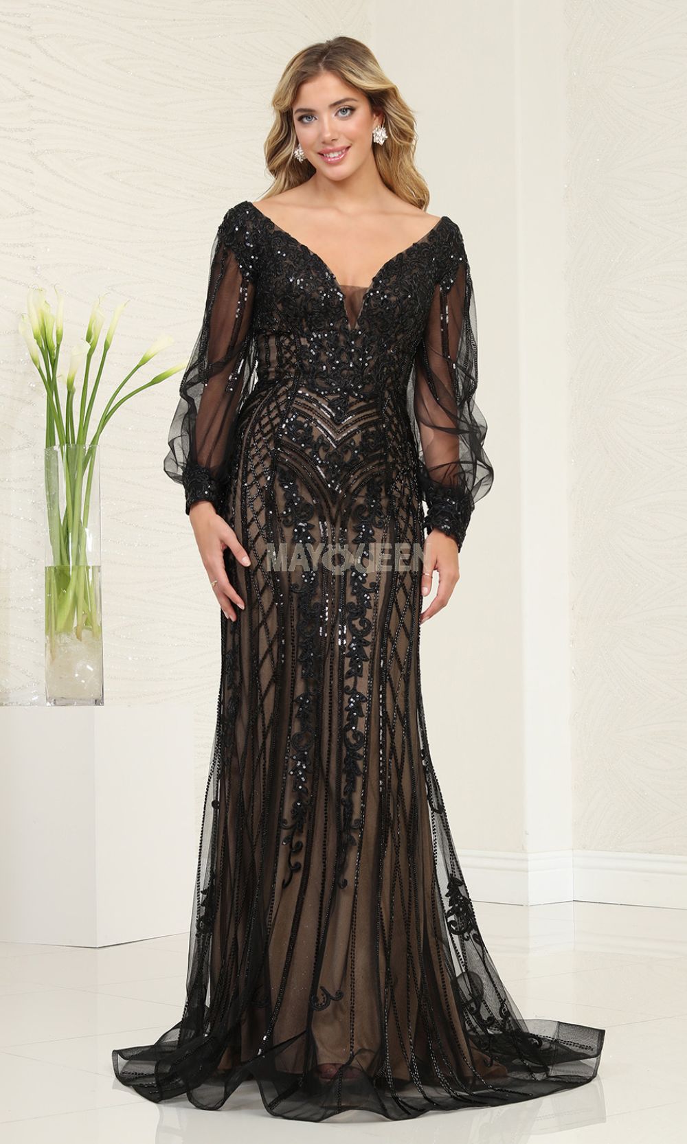 May Queen RQ8125 Black/Nude