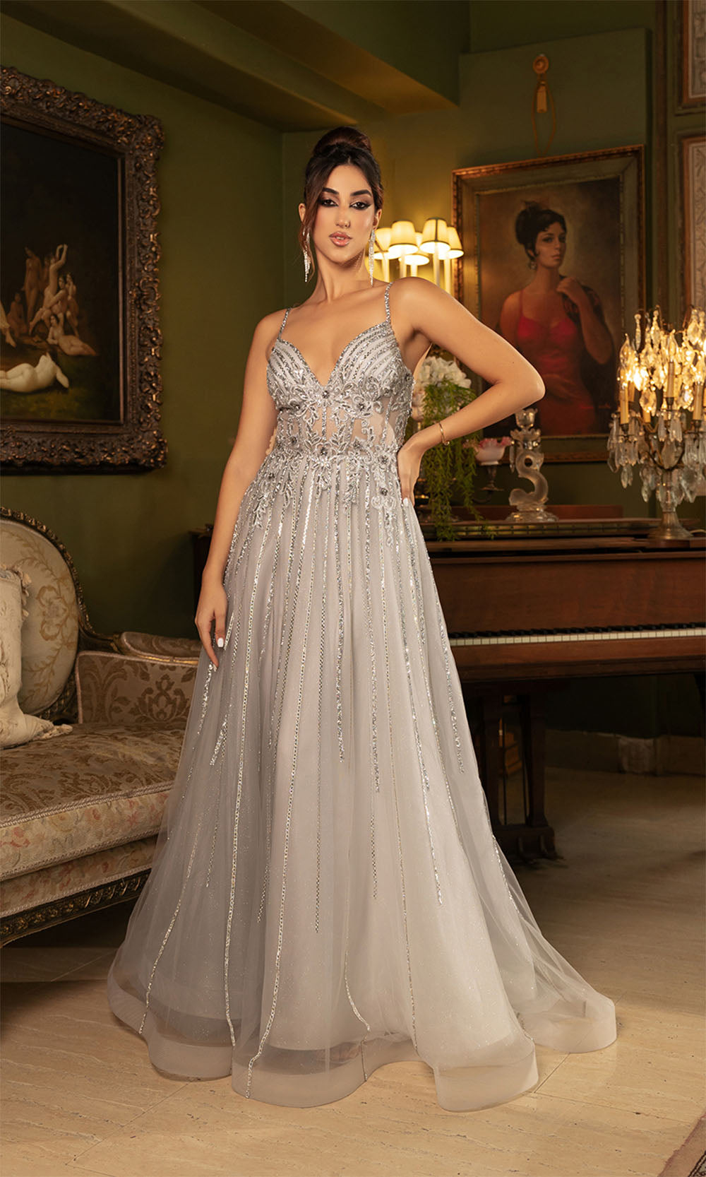 May Queen RQ8143 Silver