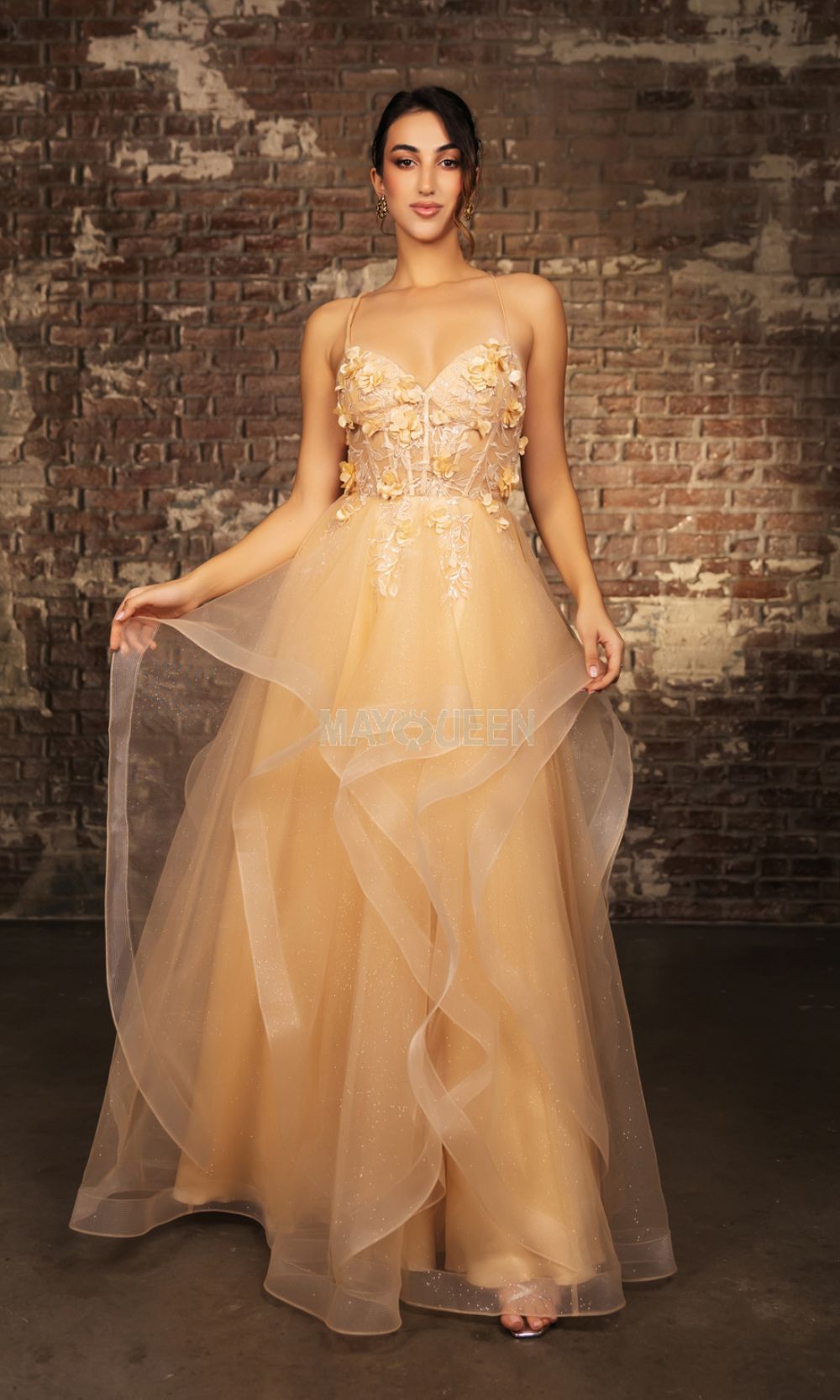 May Queen RQ8158 Champagne