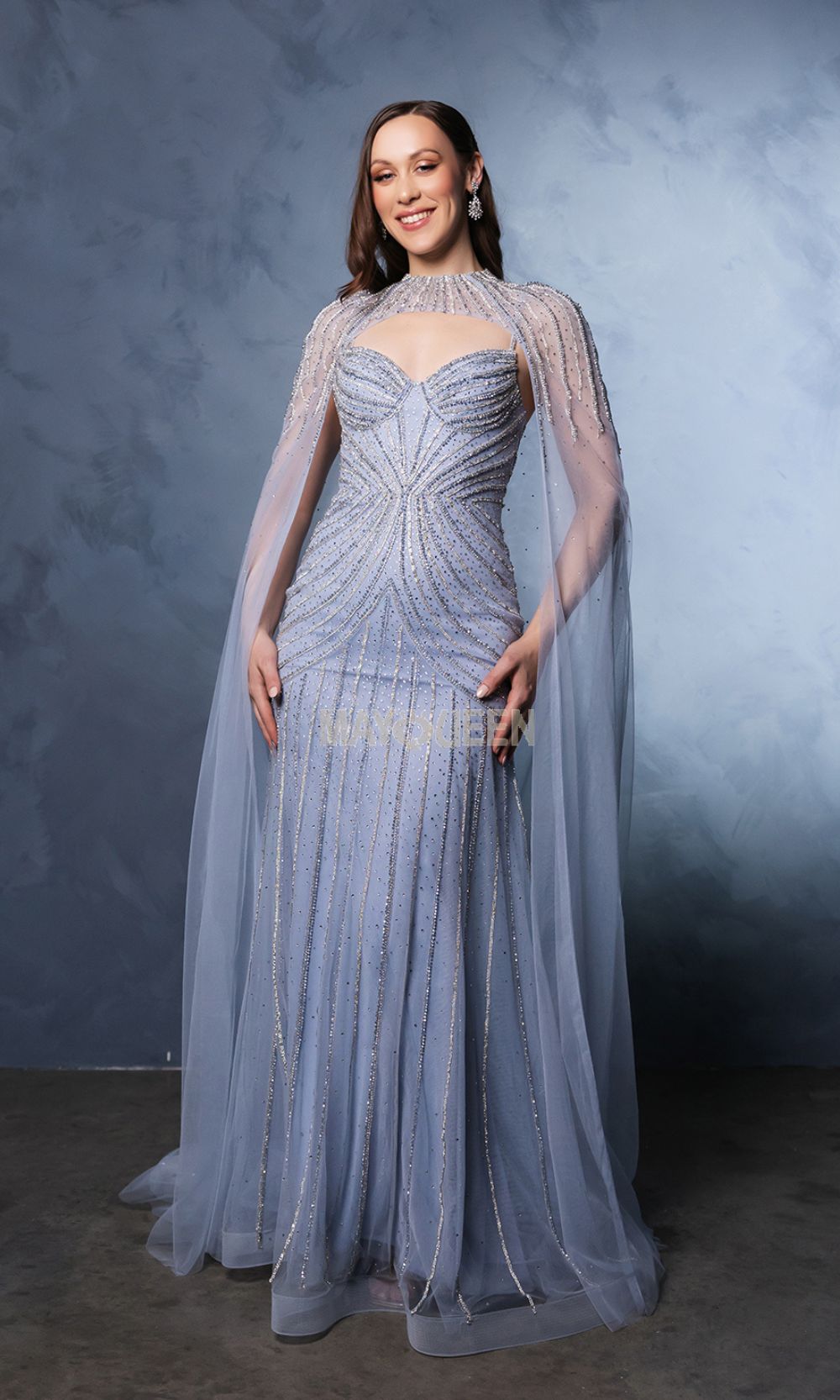 May Queen RQ8164 Dusty Blue