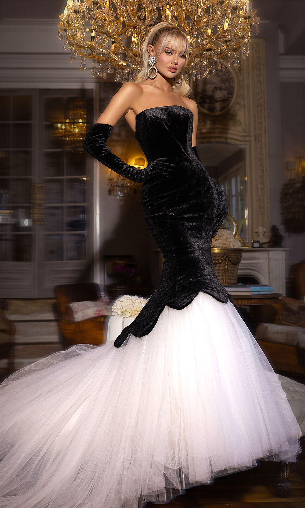 Portia and Scarlett PS25631E Black/White