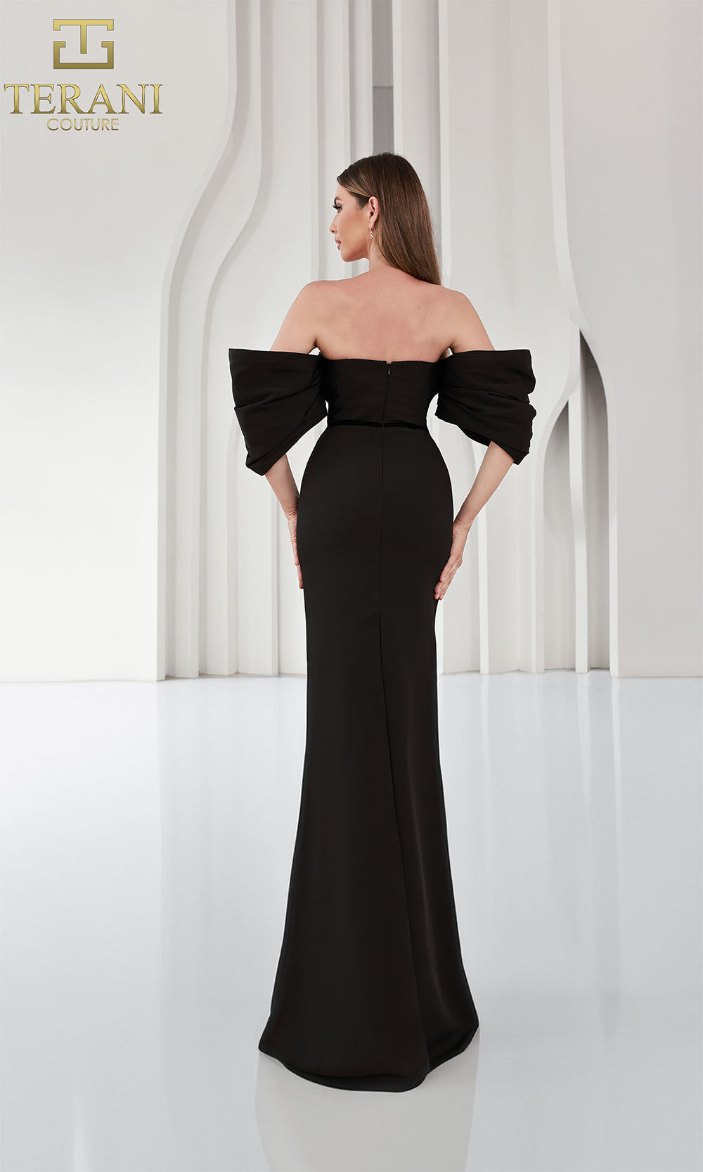 Terani Couture 251E4204 Black