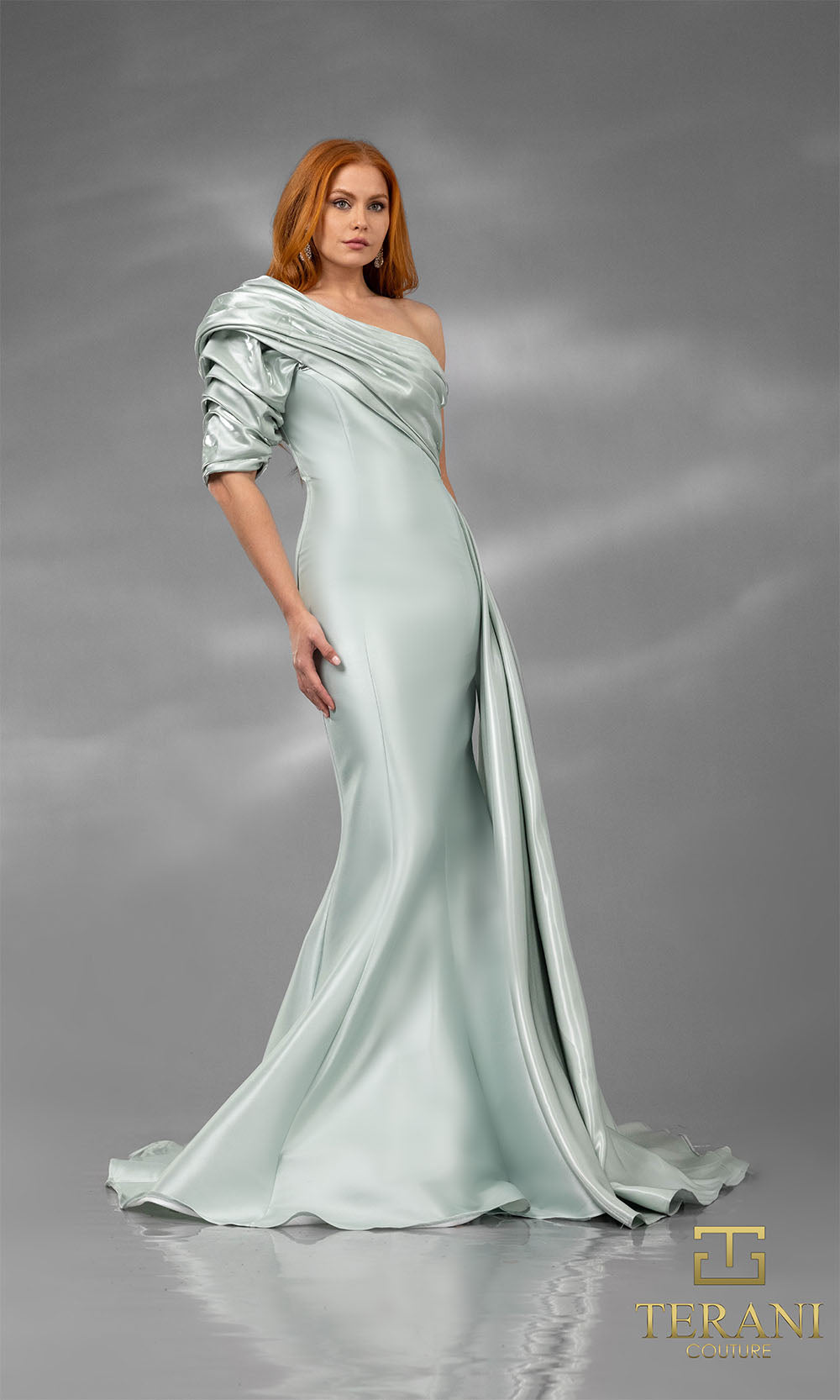 Terani Couture 251E4205 Sage