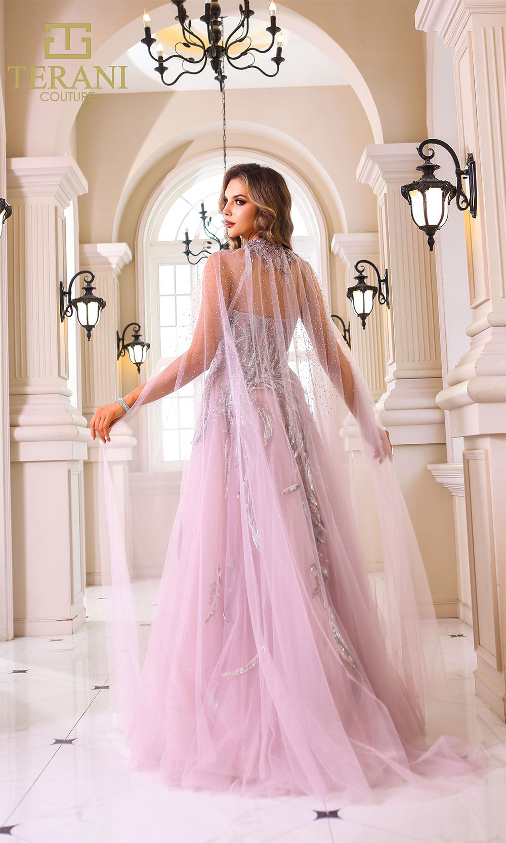 Terani Couture 251M4410 Pink