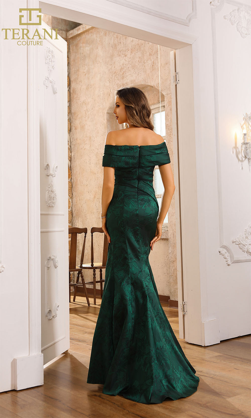 Terani Couture 251M4437 Hunter