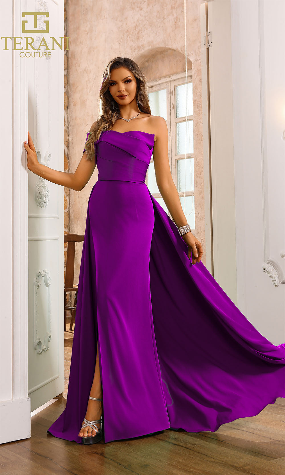 Terani Couture 251E4283 Magenta