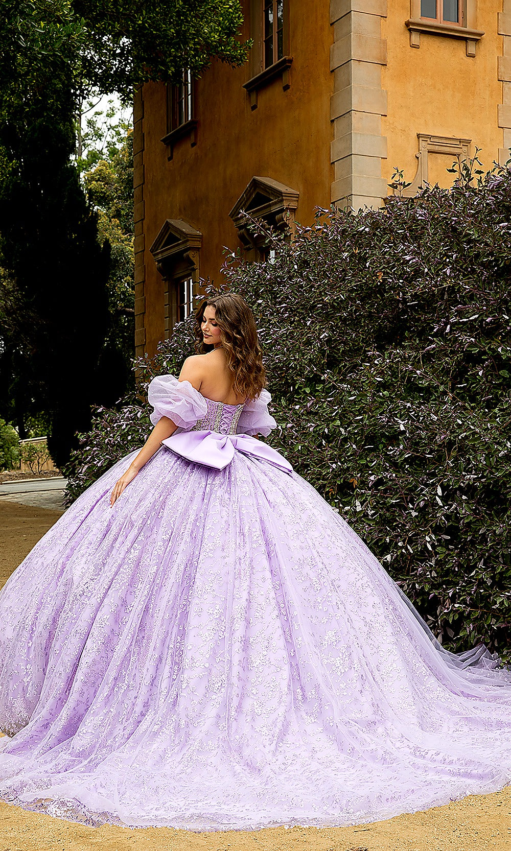 Bella Princess PQ1080 Lilac Purple Quinceanera Ball Gown Dress