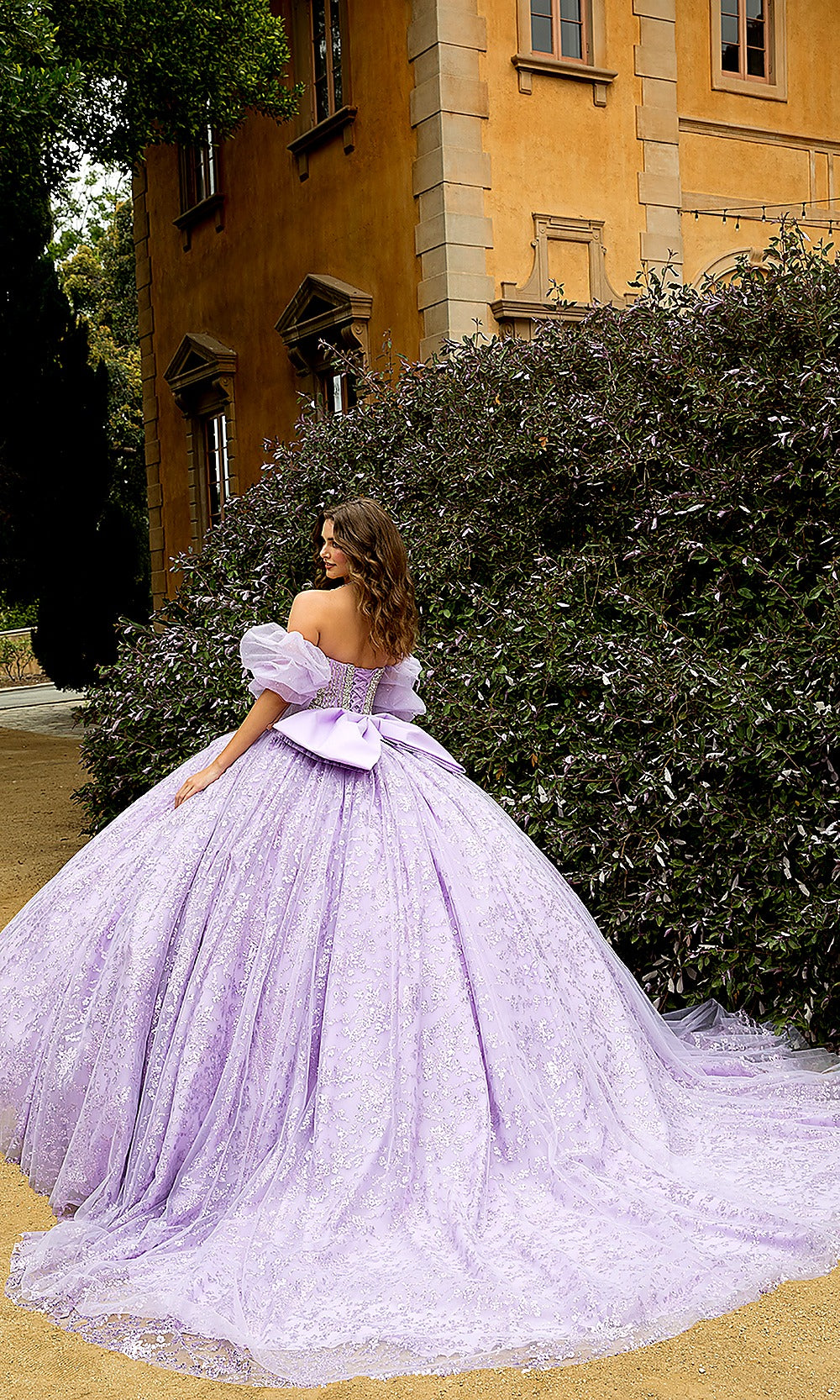 Bella Princess PQ1080 Lilac Purple Quinceanera Ball Gown Dress