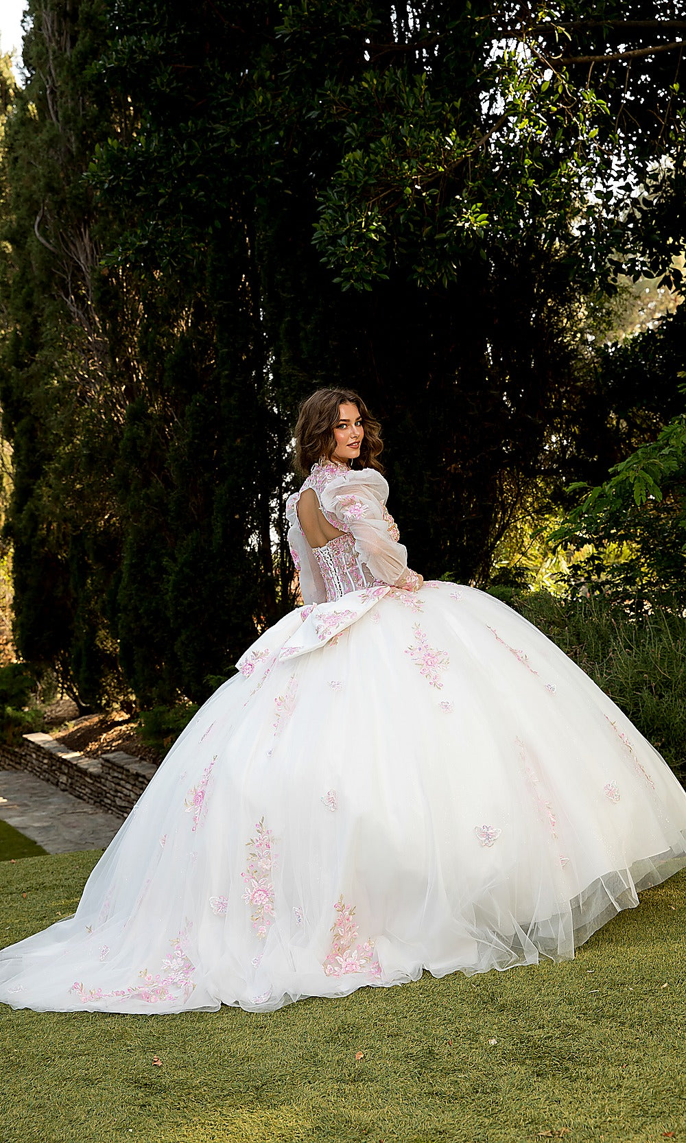 Bella Princess PQ1093 Light Pink Quinceanera Ball Gown Dress