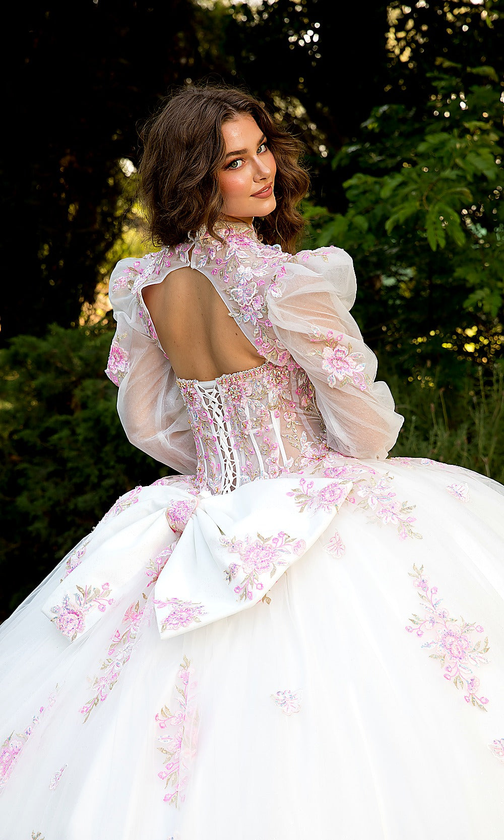 Bella Princess PQ1093 Light Pink Quinceanera Ball Gown Dress