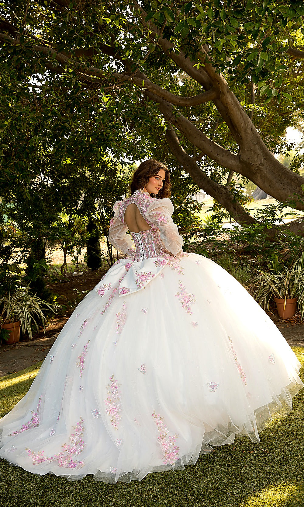 Bella Princess PQ1093 Light Pink Quinceanera Ball Gown Dress