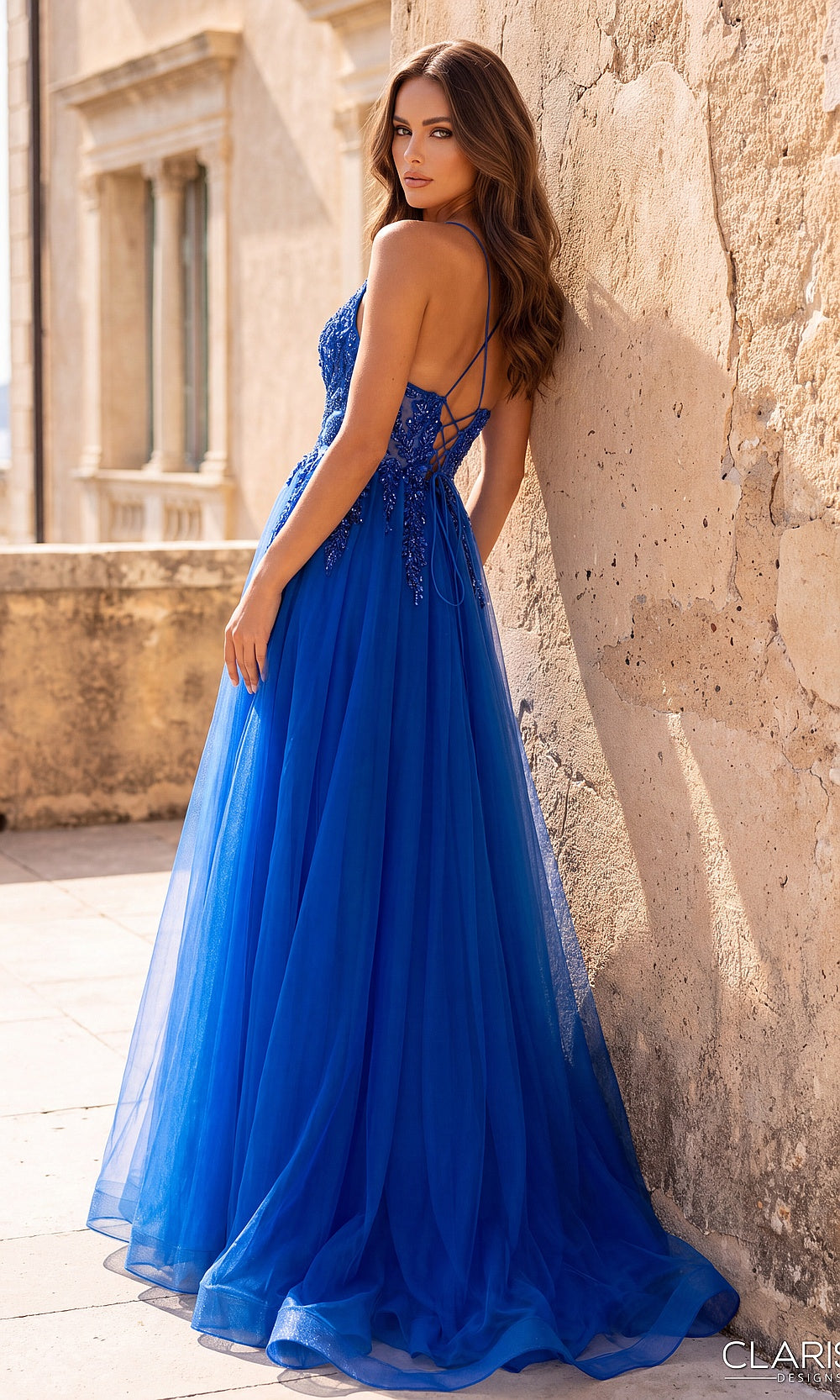 Clarisse 62221 Cobalt Blue back