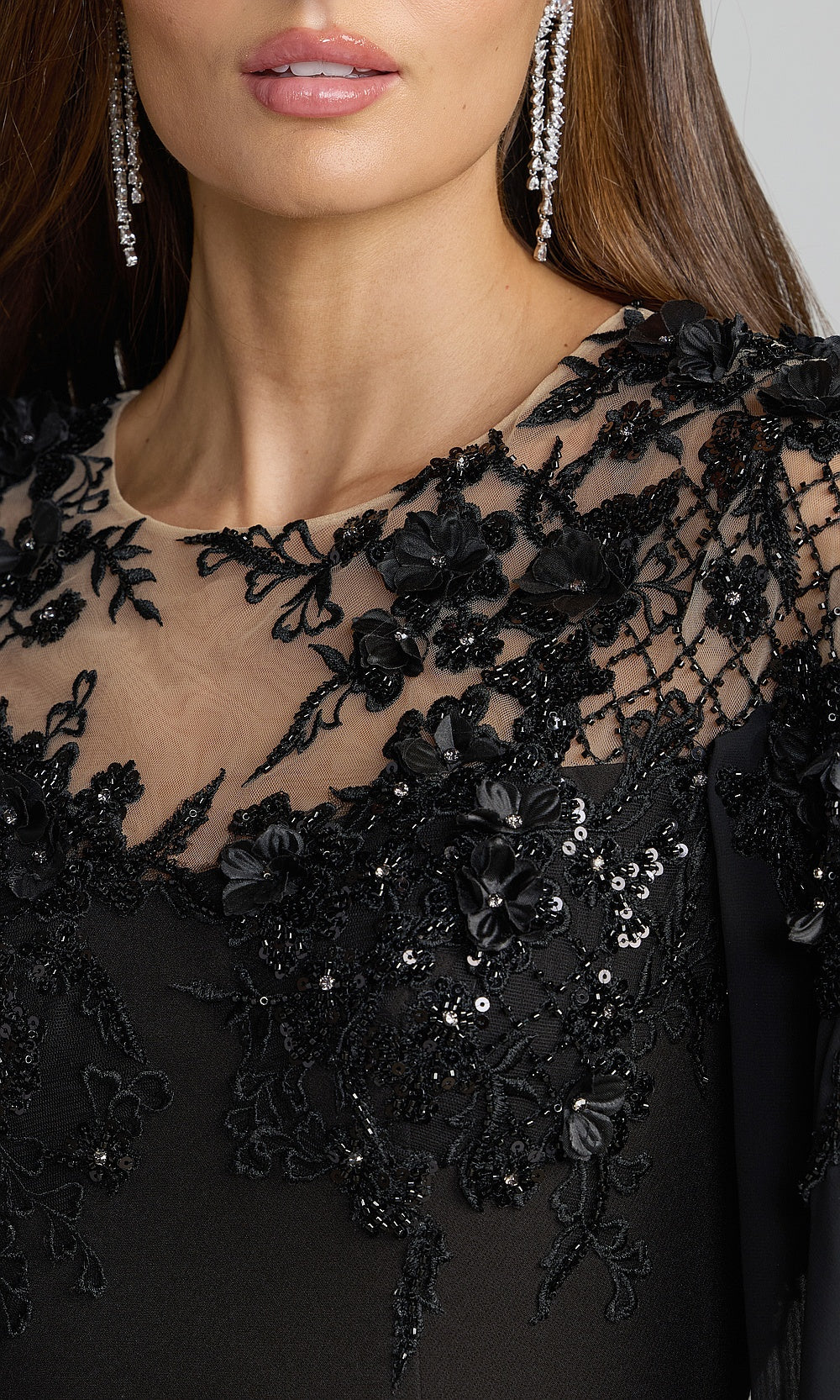 Mac Duggal 11954 Evening Dress - Black - CL