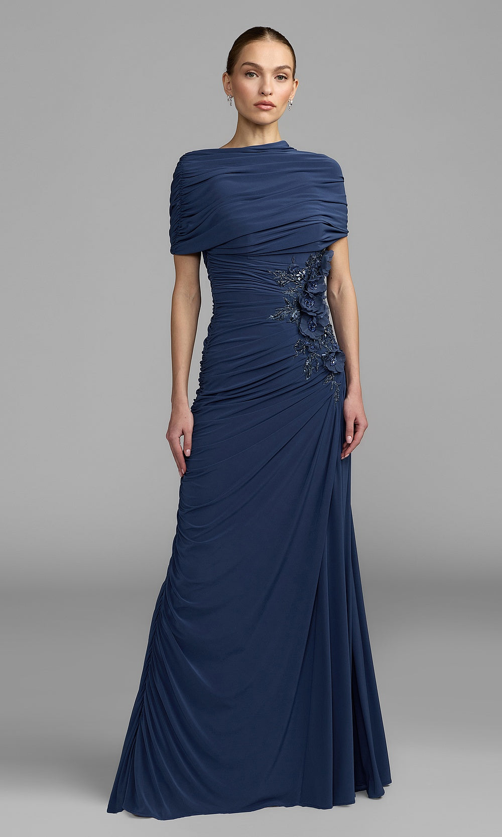 Mac Duggal 13244 Evening Dress - Sapphire - AB