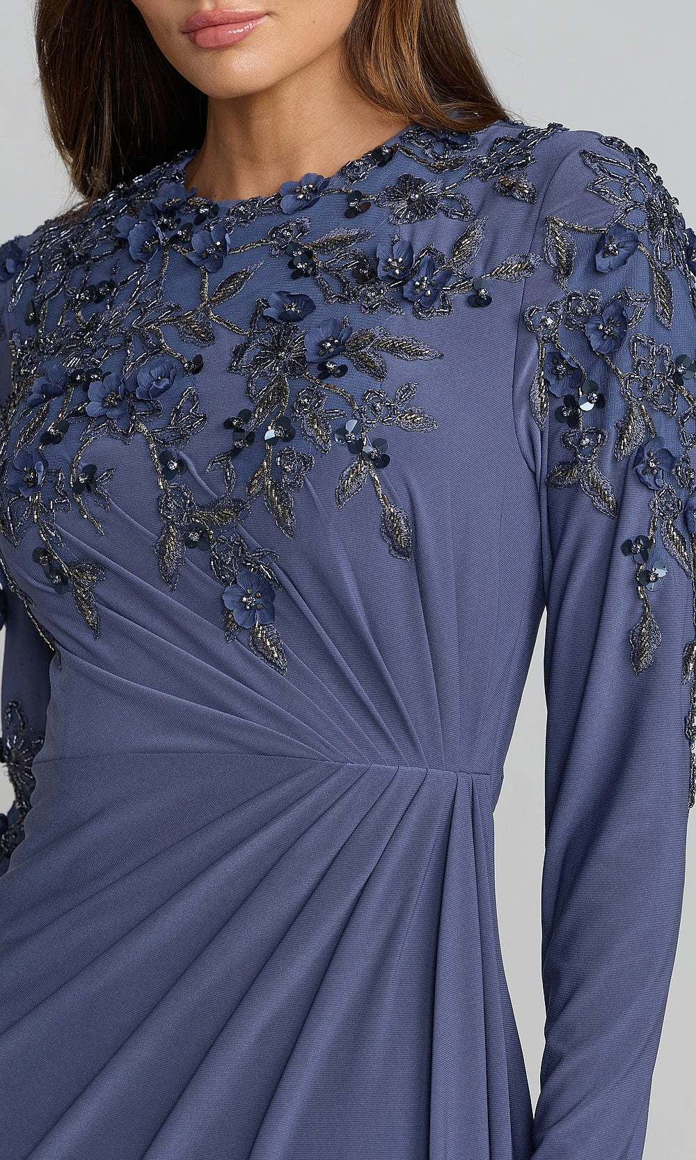 Mac Duggal 13246 Evening Dress - Bluehaze - CL