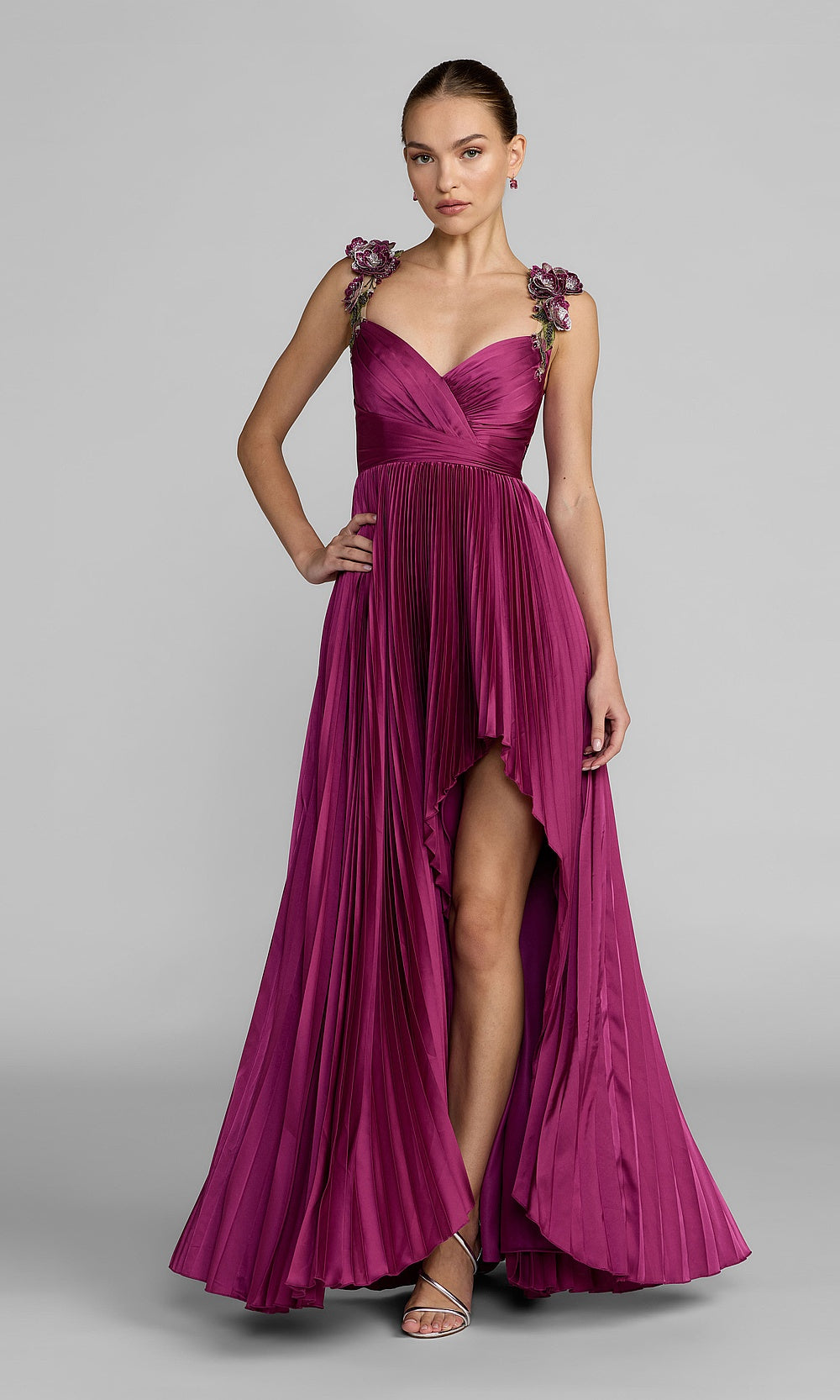 Mac Duggal 13263 Evening Dress - Magenta - AB