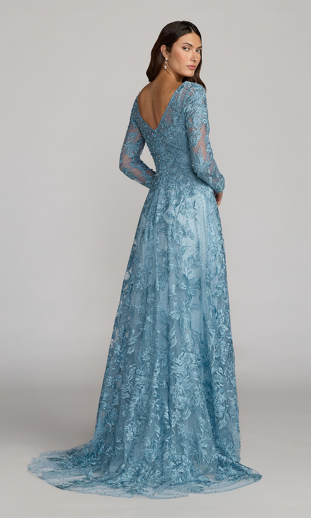 Mac Duggal 20409 Evening Dress - Frenchblue - BK