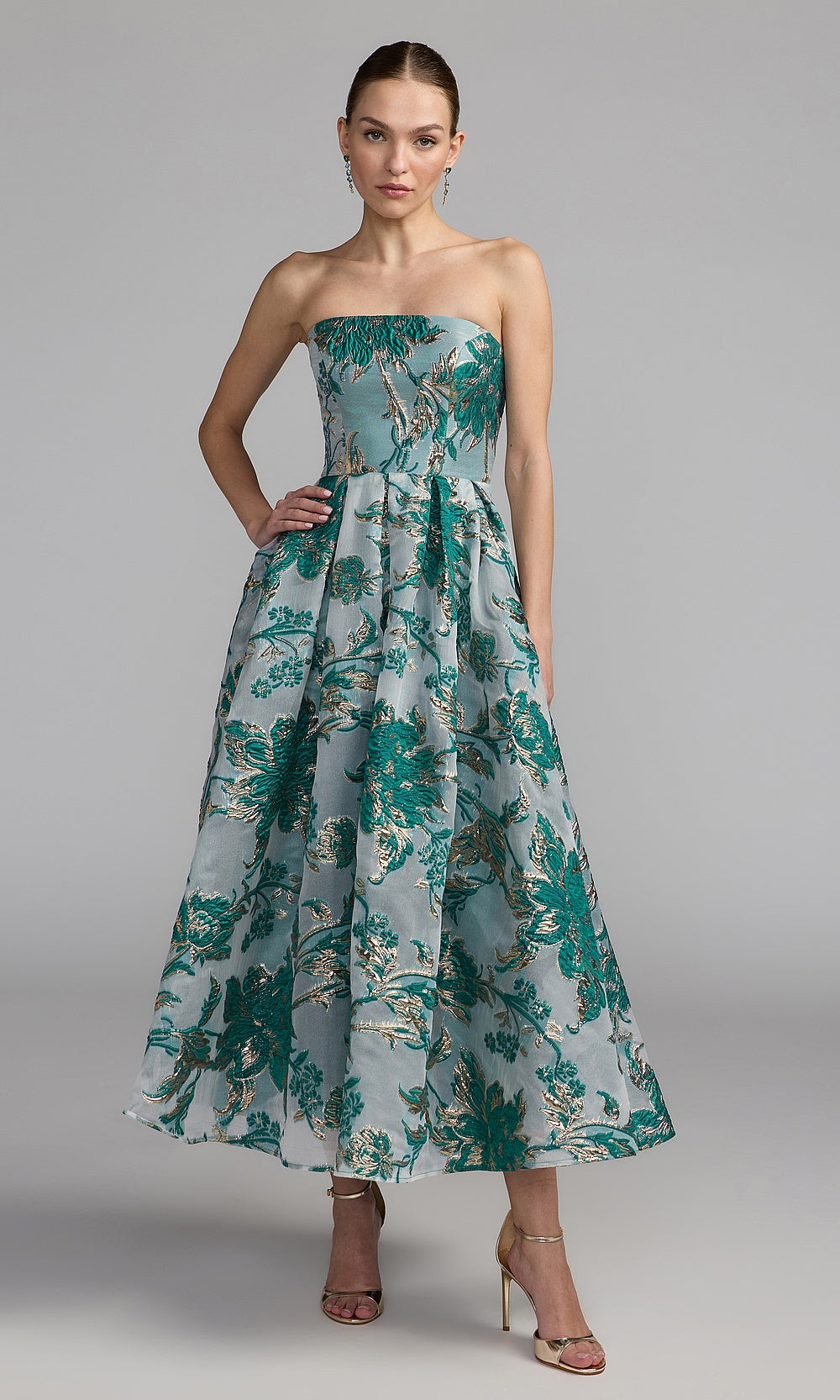 Mac Duggal 20716 Cocktail Dress - Teal - AB