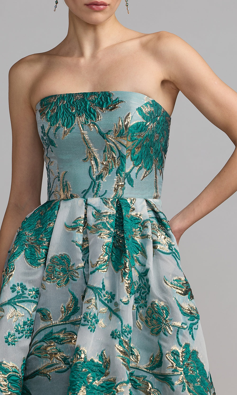 Mac Duggal 20716 Cocktail Dress - Teal - CL