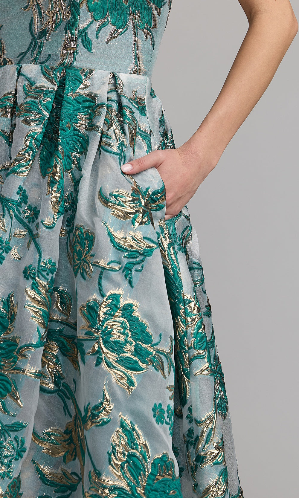 Mac Duggal 20716 Cocktail Dress - Teal - CL2