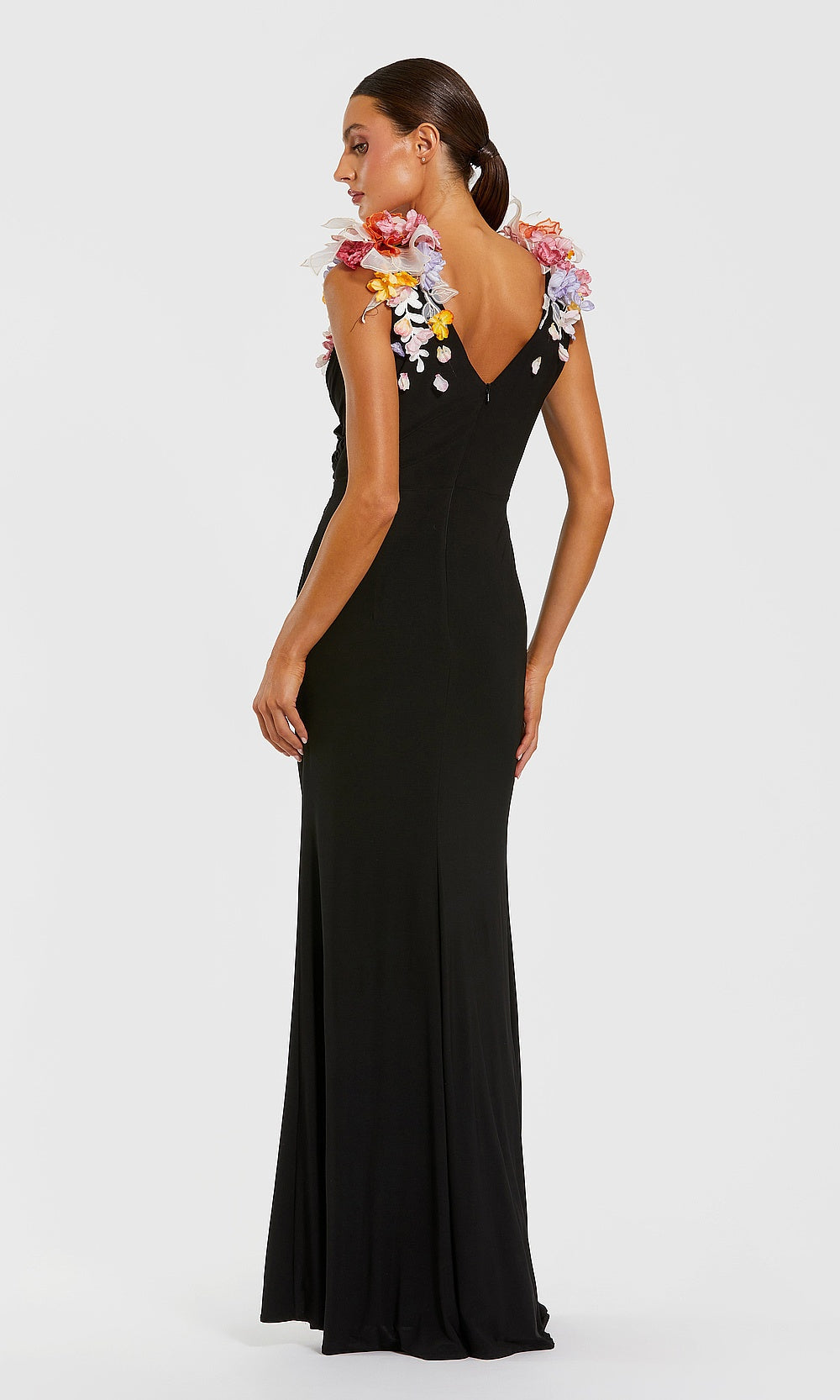 Mac Duggal 21084 Evening Dress - Blackmulti - BK