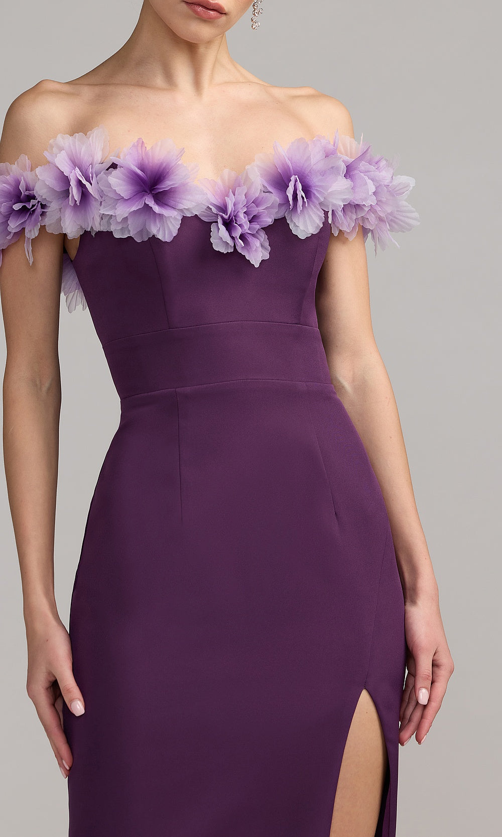 Mac Duggal 21235 Evening Dress - Plum - CL