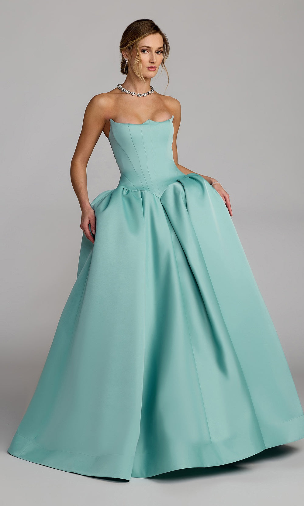 Mac Duggal 21259 Evening Dress - Seafoam - AB