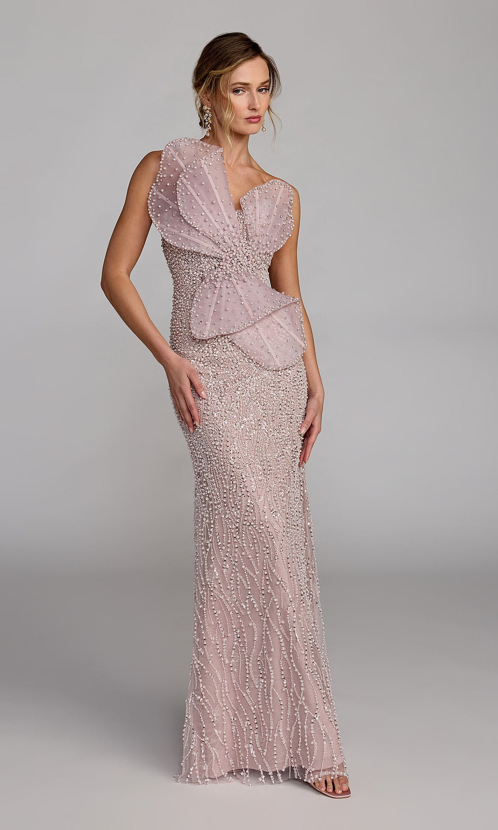 Mac Duggal 21275 Evening Dress - Mocha - AB