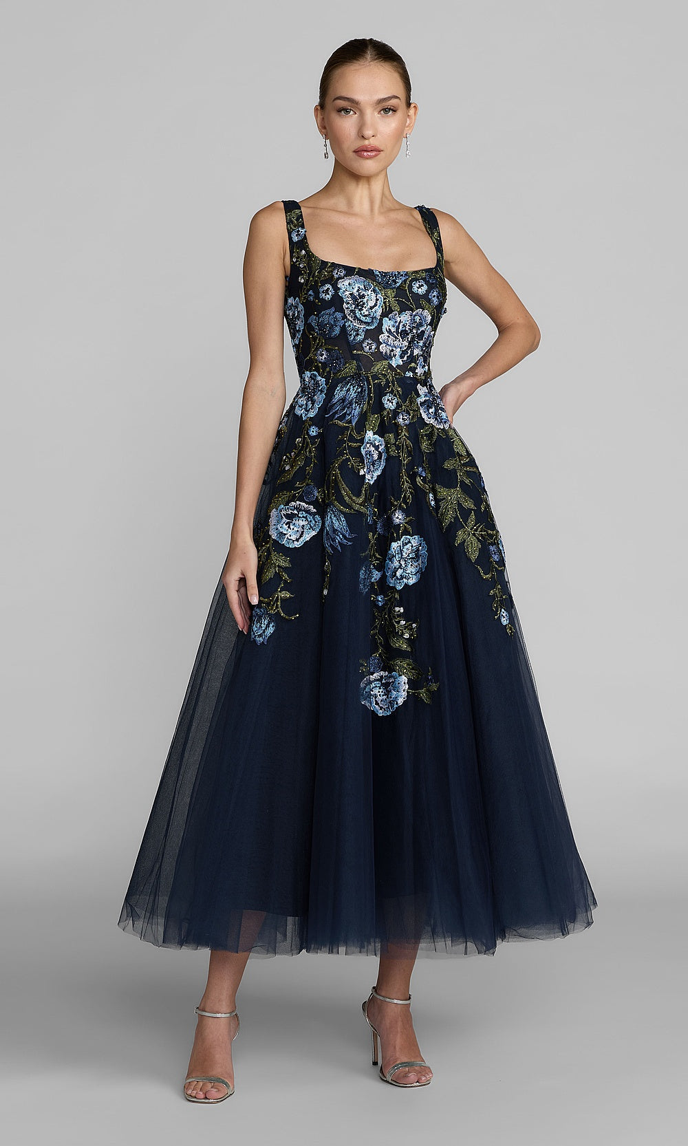 Mac Duggal 21295 Cocktail Dress - Blue Multi - AB