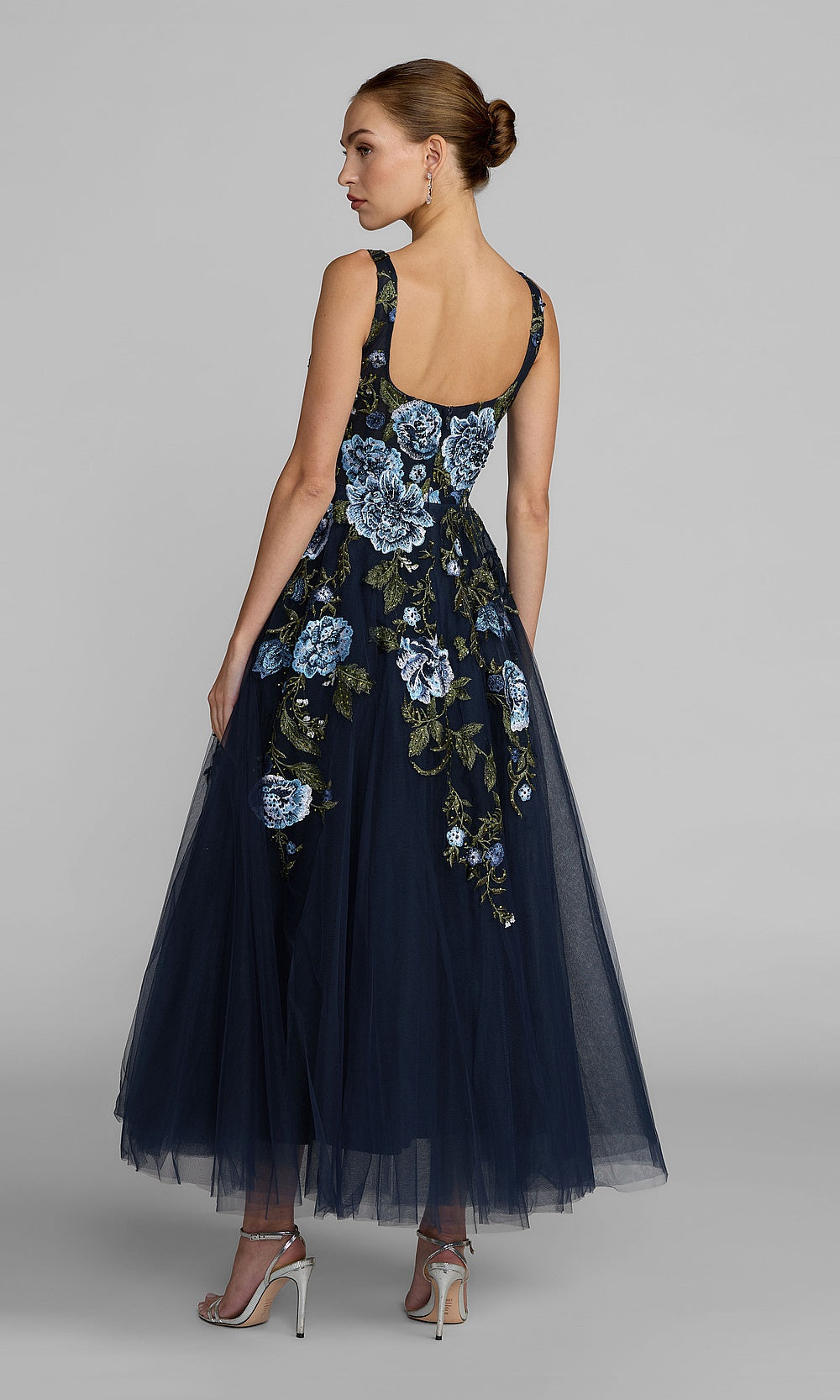 Mac Duggal 21295 Cocktail Dress - Blue Multi - BK