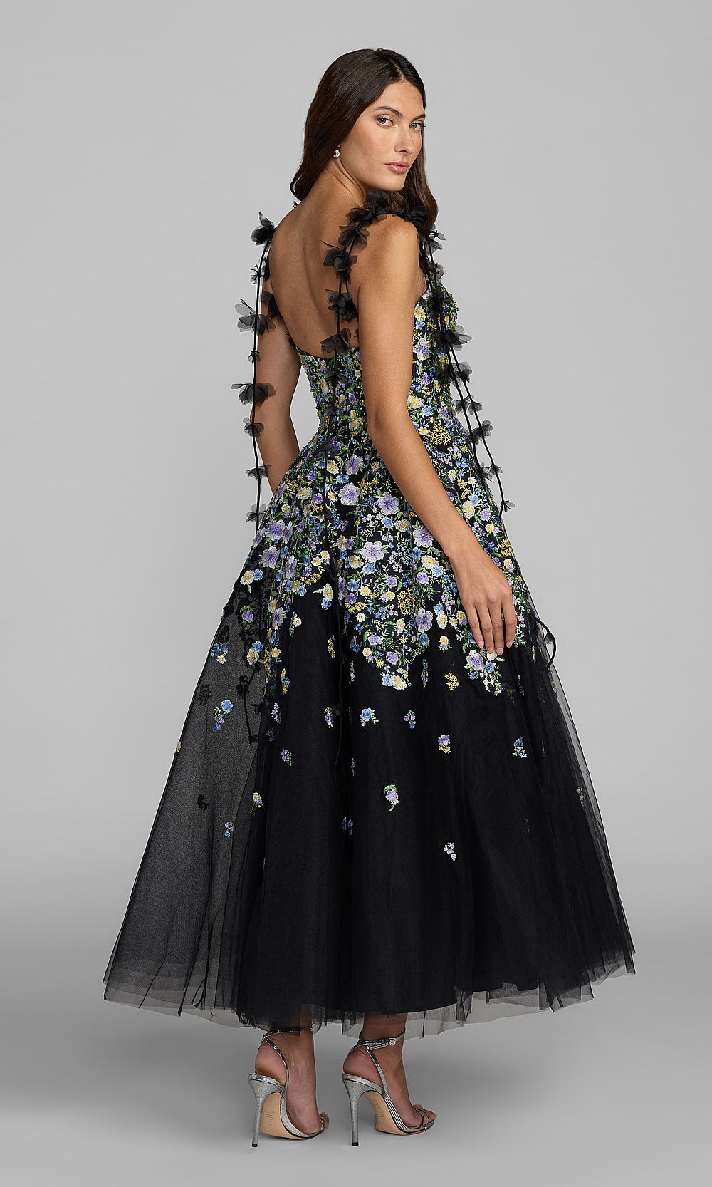 Mac Duggal 21356 Cocktail Dress - Black Multi - BK