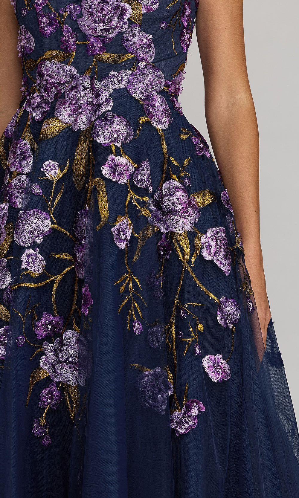 Mac Duggal 21358 Cocktail Dress - Midnight Multi - CL2