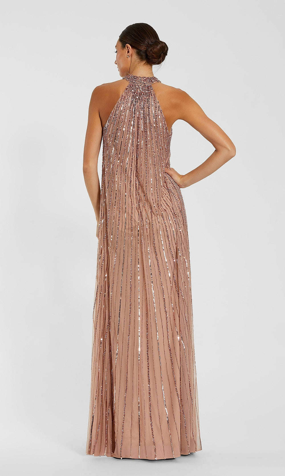 Mac Duggal 23043 Evening Dress - Antiquerose - BK